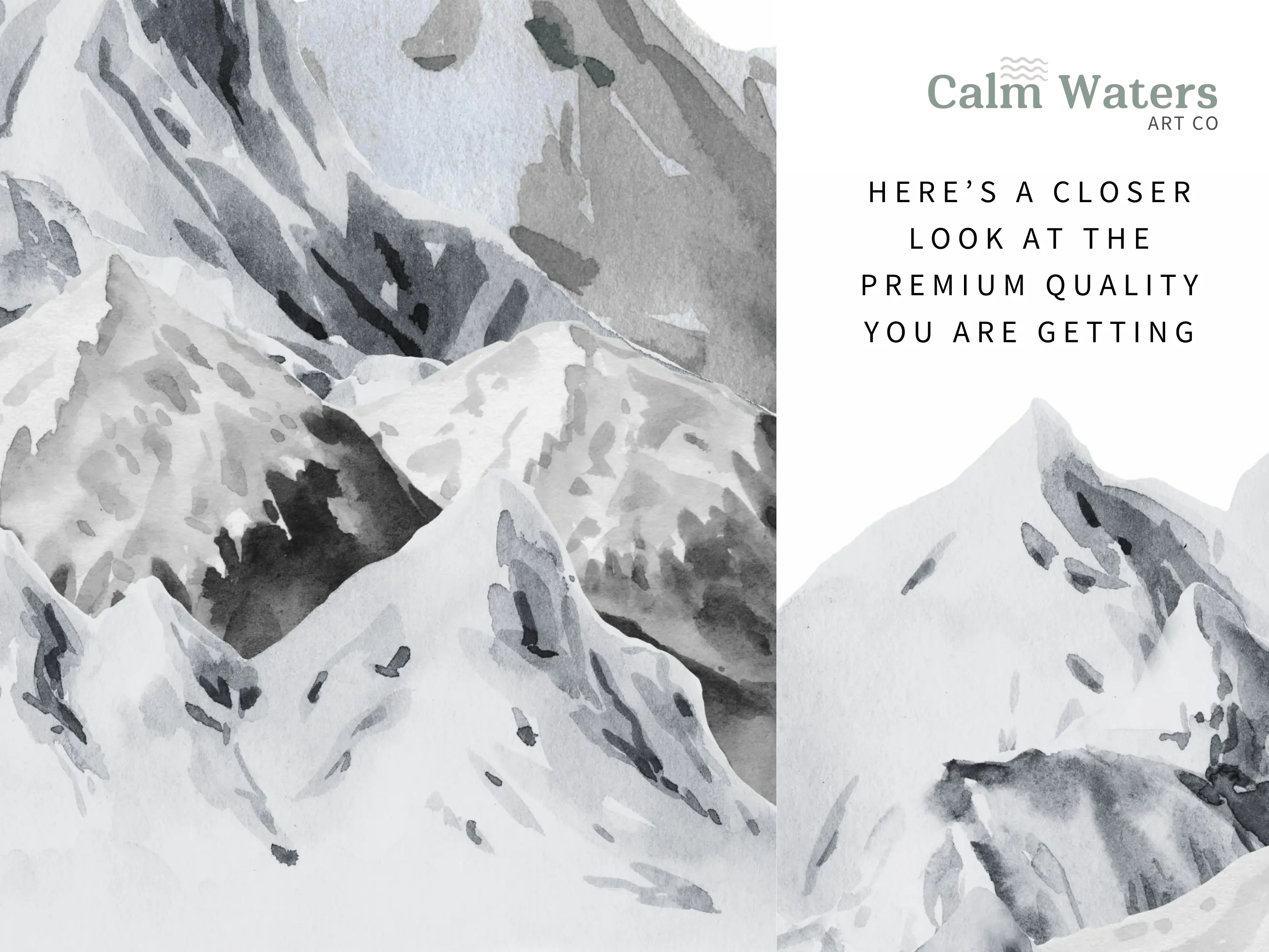 Kallos – Digital Download Printable Mountains Wall Art