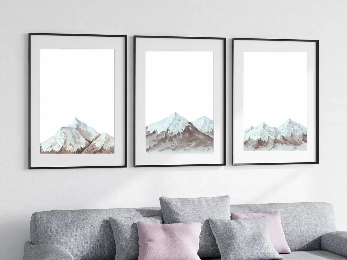 Charis – Set of 3 Black and White Printable Wall Art