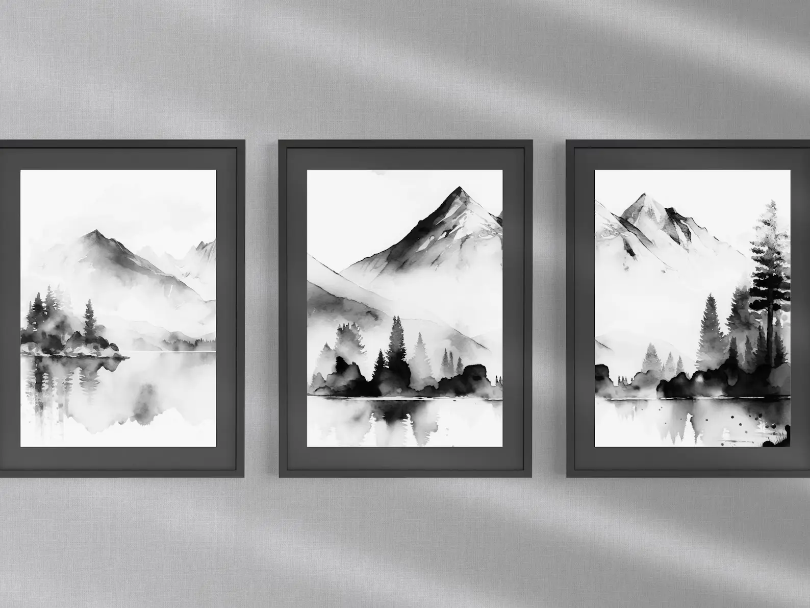 Eunoia – Landscape Decor Digital Wall Art Print Poster Set