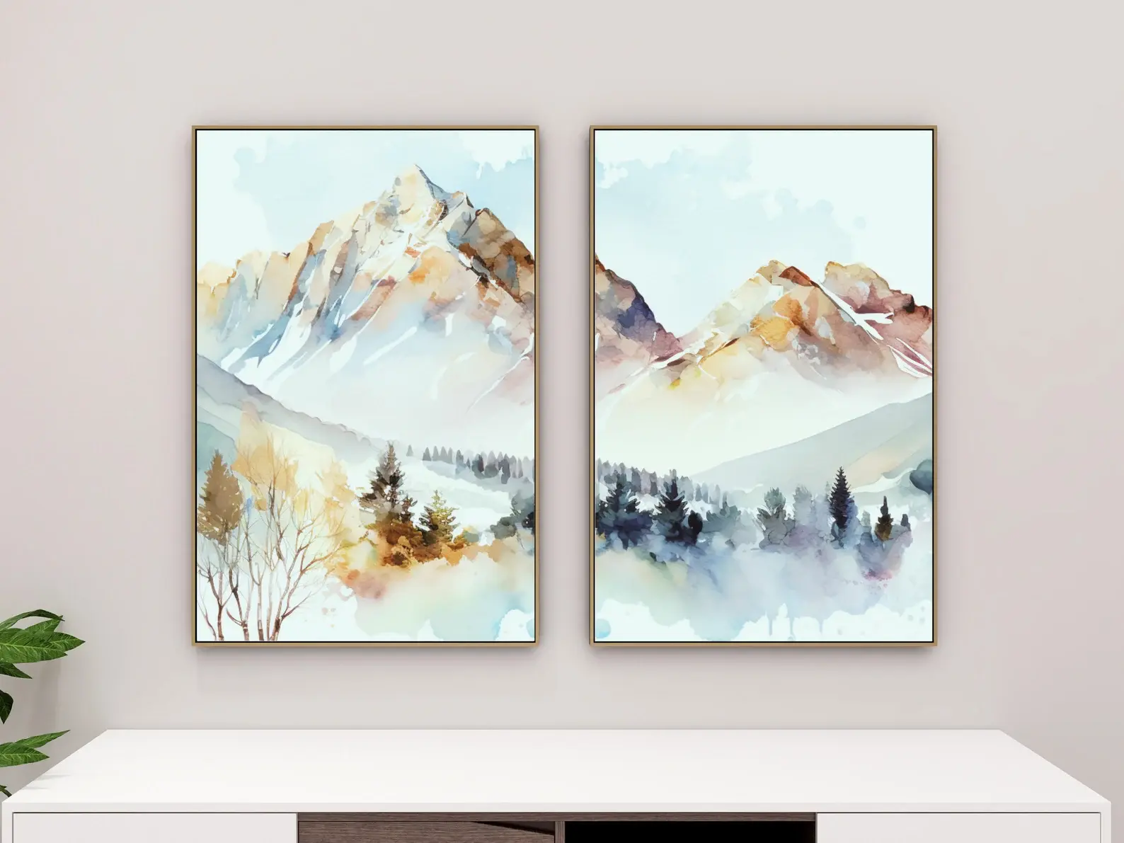 Tharros – Set of 2 Landscape Printable Wall Art